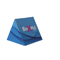 Dreieckige horizontale Box